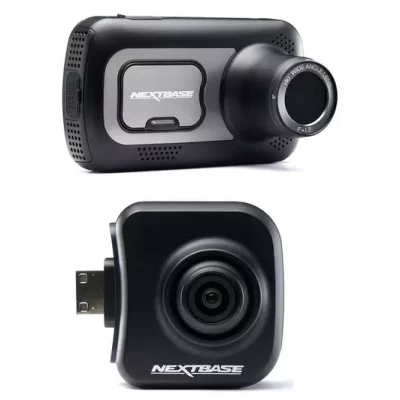 NEXTBASE 522GW Quad HD Dash Cam with Amazon Alexa & NBDVRS2RFCZ Full HD Rear View Dash Cam Bundle