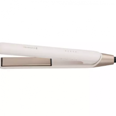 REMINGTON Shea Soft S4740 Hair Straightener – Cream