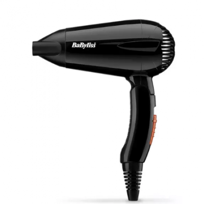 BABYLISS Travel Dry 2000 Hair Dryer – Black