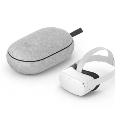 META Quest 2 VR Gaming Headset & Carrying Case Bundle – 128 GB