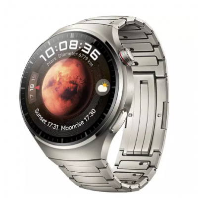HUAWEI Watch 4 Pro – Silver, Titanium Strap