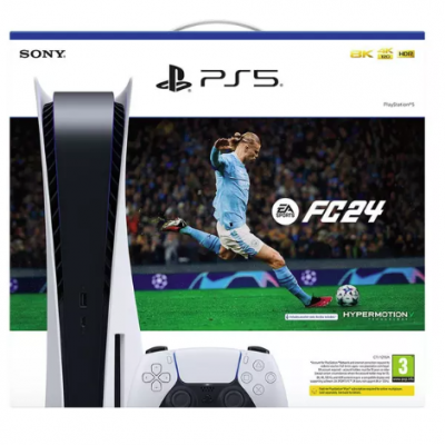 SONY PlayStation 5 & EA Sports FC 24 Bundle with EA Sports FC 24 Ultimate Team Digital Content
